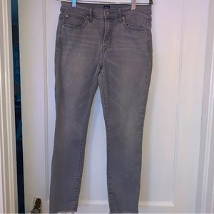 Womens 1969 True Skinny gray jeans by Gap
